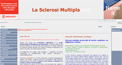Desktop Screenshot of la-sclerosimultipla.net